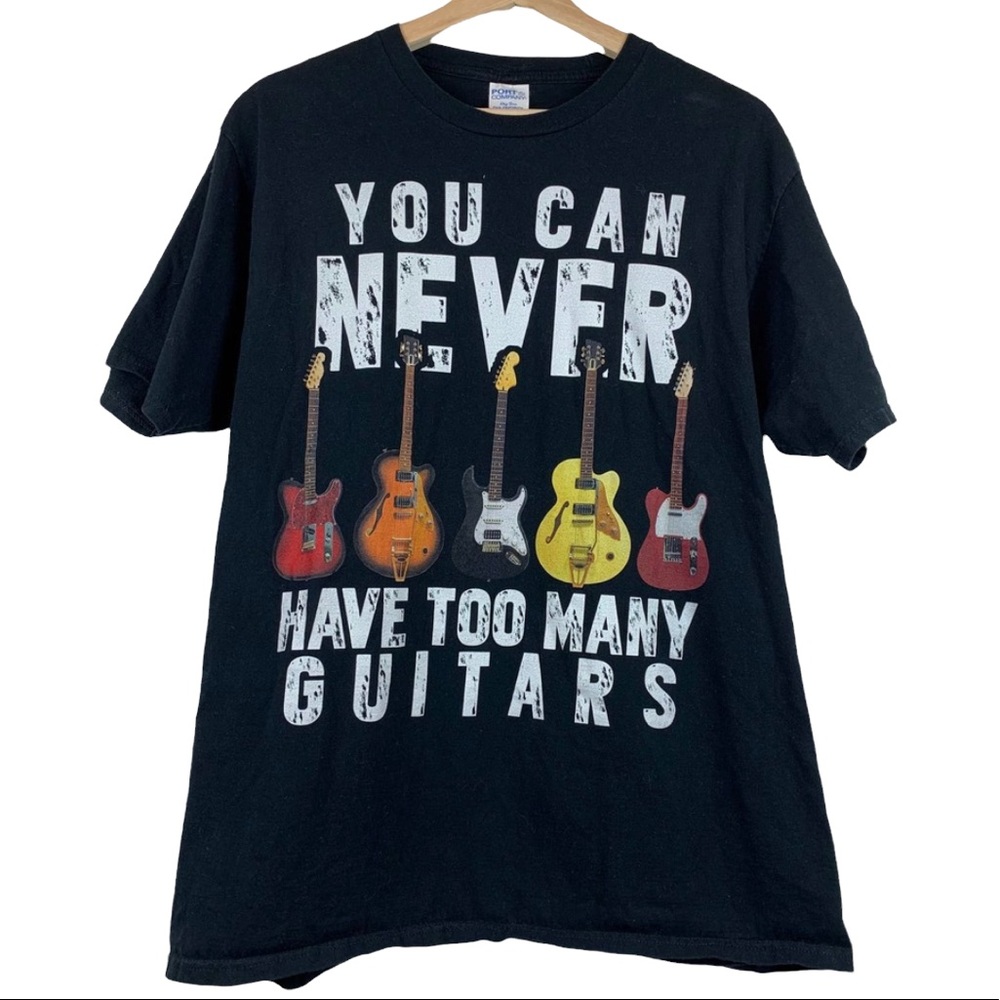 Port & Company Guitar Graphic Tee L